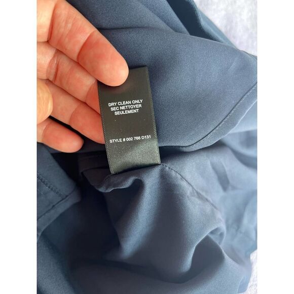 Tailored By Rebecca Taylor Stretch Modern V Neck Size 12 - Picture 6 of 14